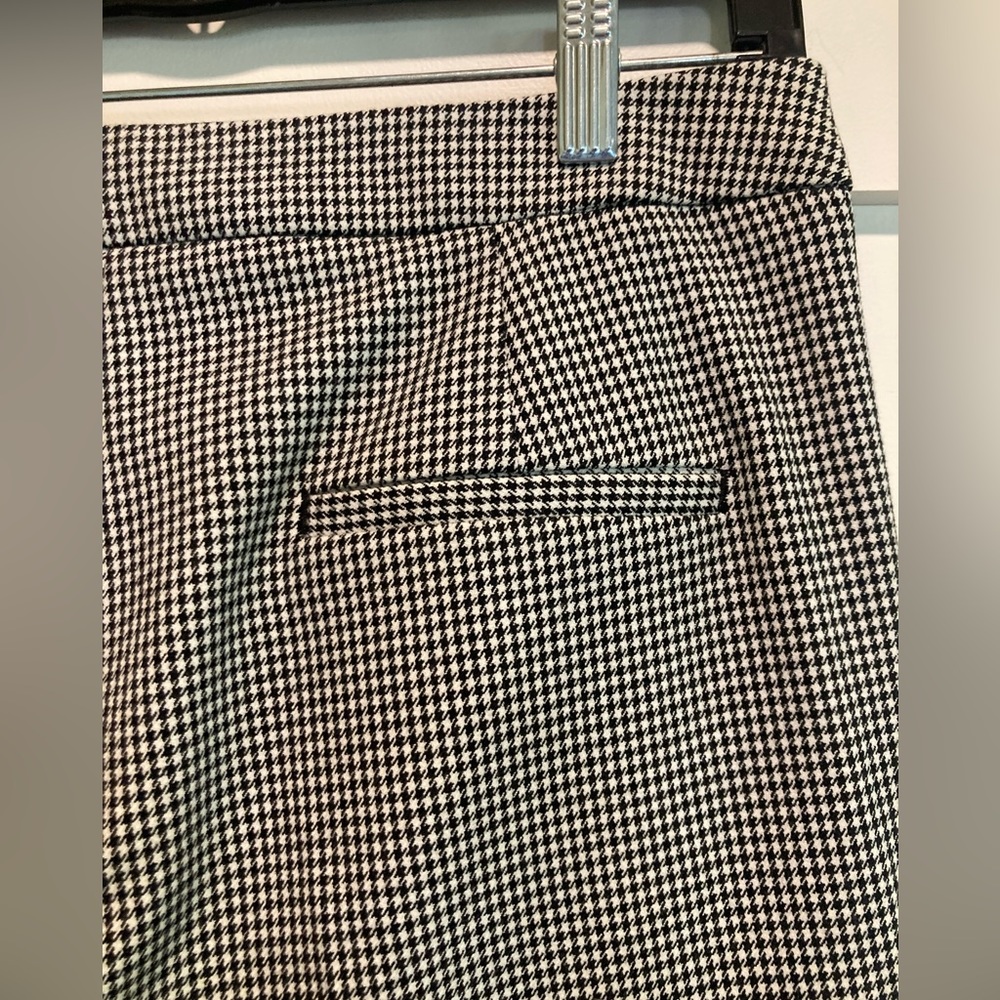 Zara Basic Collection Houndstooth Pants - Picture 4 of 8